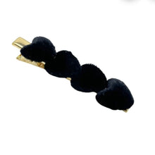 Load image into Gallery viewer, Velvet Heart Alligator Clips