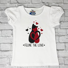 Load image into Gallery viewer, Feline the Love Kids T-Shirt