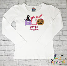 Load image into Gallery viewer, Glow In The Dark Girly Ghost Shirt