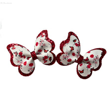 Load image into Gallery viewer, Ruby Butterfly Bow