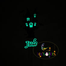 Load image into Gallery viewer, Boy's Haunted House Halloween Shirt (Glows in the Dark)