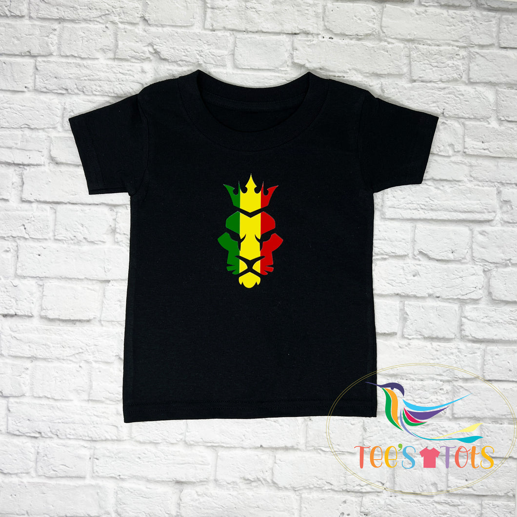 Rasta Lion Kids T-Shirt