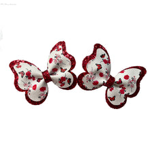 Load image into Gallery viewer, Ruby Butterfly Bow
